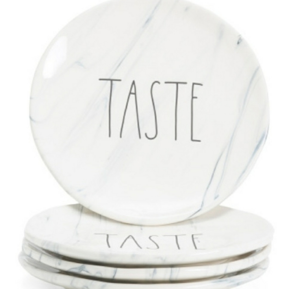 Rae Dunn Taste salad plates